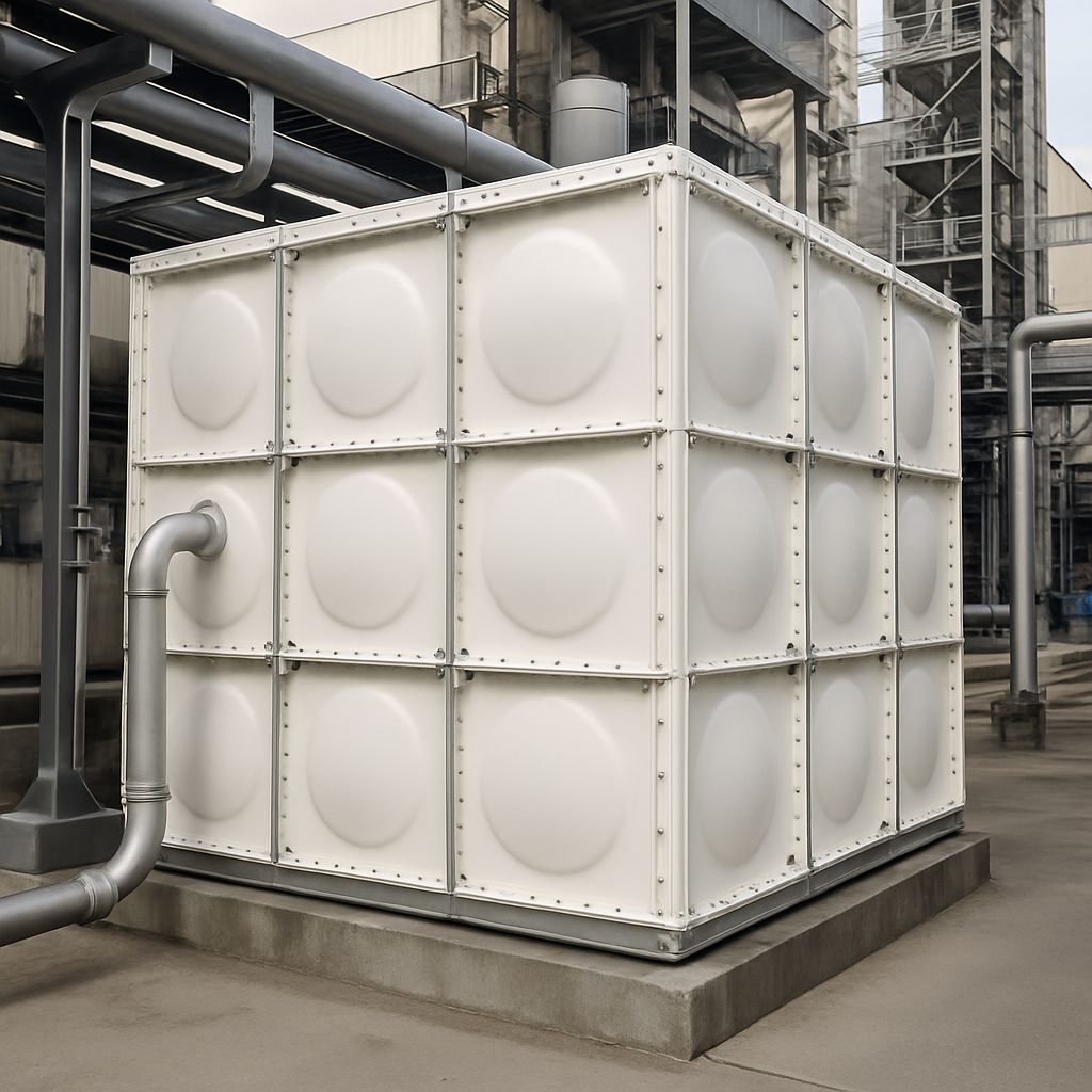 GRP Watet Tank Leak Rectification